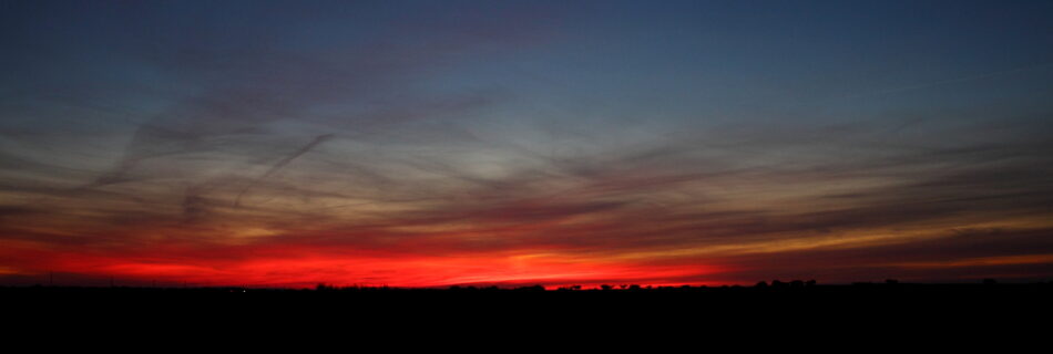 Atardecer dehesa boada Salamanca