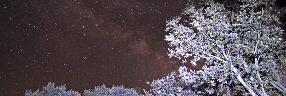 Vía láctea encinas