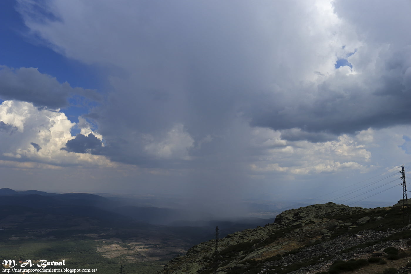 Tormenta Peña de Francia