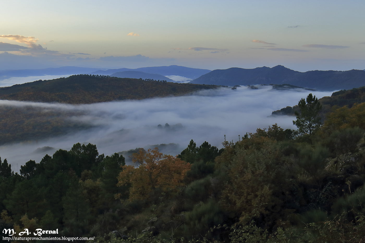 Mar de nubes Sierra de Francia