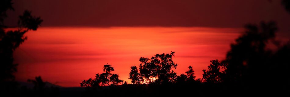 Atardecer Sierra de Gata