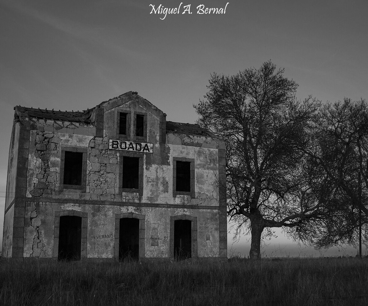 Estación tren abandonada