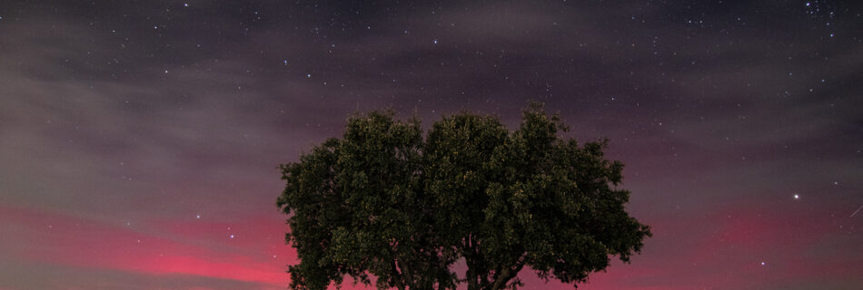 Aurora boreal Ciudad Rodrigo