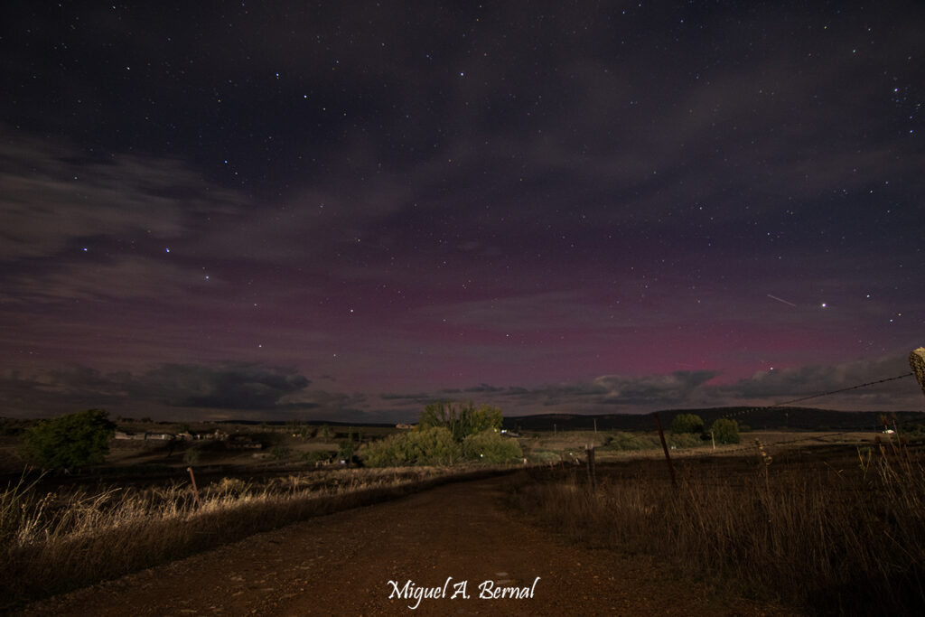 Ver aurora boreal Salamanca
