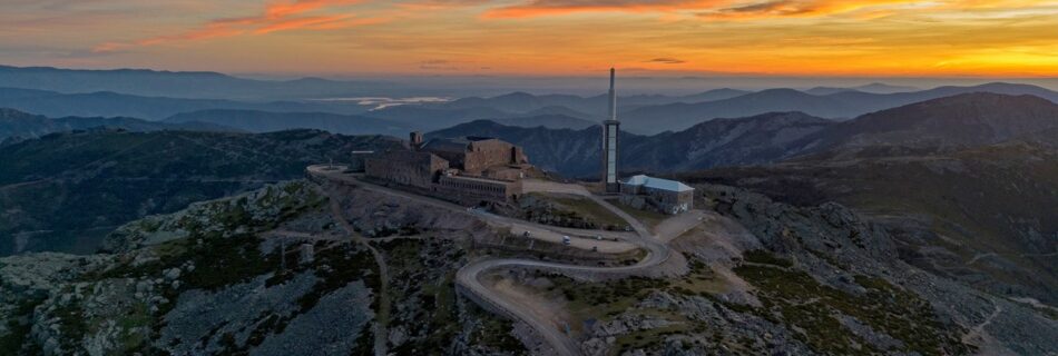 Atardecer en hospederia Peña de Francia