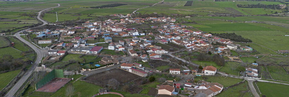 Vista aérea Villar de la Yegua