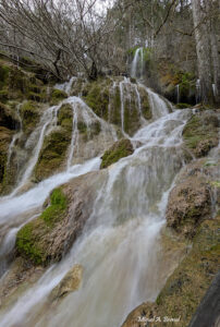 Saltos de agua efecto Seda Rio Cuervo