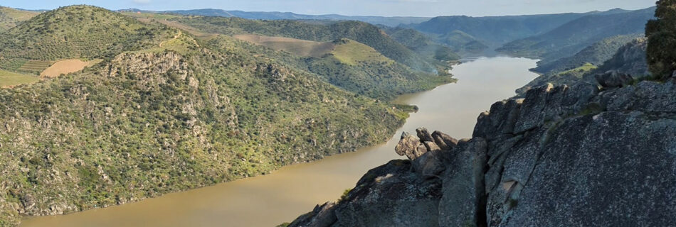 Vista desde Mirador al Duero Saucelle