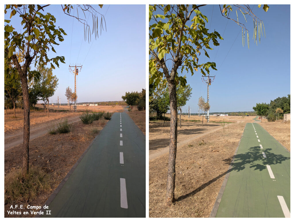 Carril bici Santis