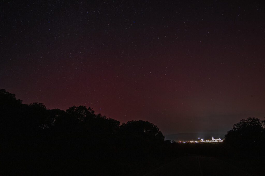 Aurora Boreal Ciudad Rodrigo
