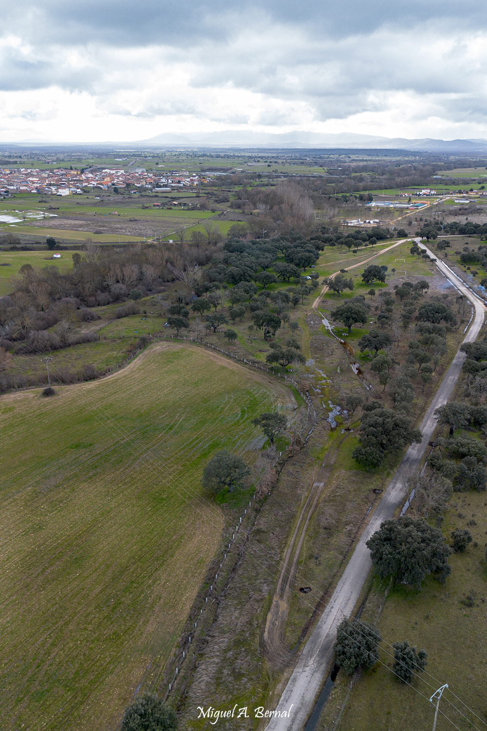 Merendero Las Encinas desde el aire